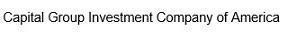 Nhãn hiệu Capital Group Investment Company of America  của THE CAPITAL GROUP COMPANIES, INC., số đơn 4-2019-19838