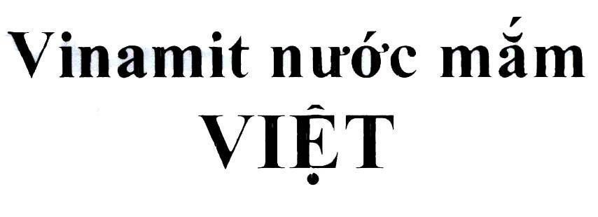 Nhãn hiệu Vinamit nước mắm Việt  của Công ty cổ phần VI NA MIT, số đơn 4-2019-20660
