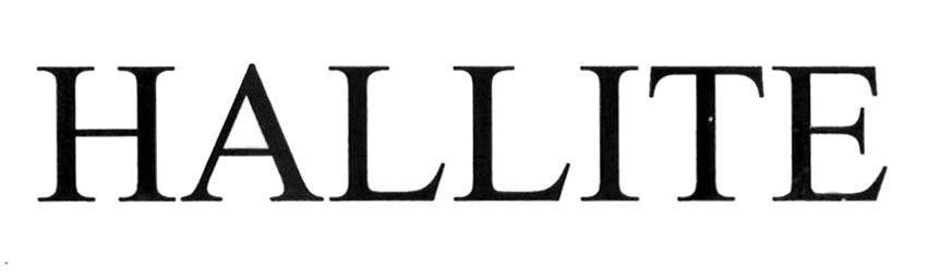 HALLITE 