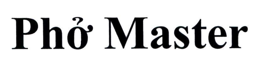 Nhãn hiệu Phở Master  của Công ty cổ phần hàng tiêu dùng MASAN, số đơn 4-2019-25008