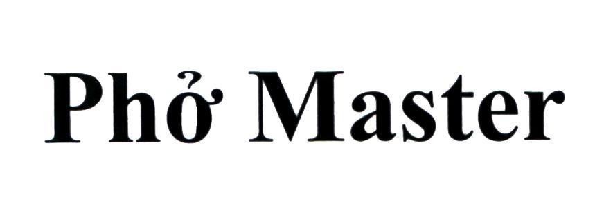 Nhãn hiệu Phở Master  của Công ty cổ phần hàng tiêu dùng MASAN, số đơn 4-2019-25009