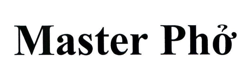 Nhãn hiệu Master Phở  của Công ty cổ phần hàng tiêu dùng MASAN, số đơn 4-2019-25011