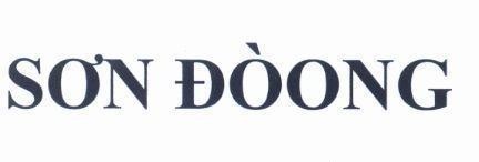Trademark Sơn Đòong  of Tổng công ty cổ phần bia - ruợu - nước giải khát Sài Gòn, application No 4-2019-27490