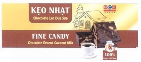 Kẹo Nhạt Chocolate Lạc Dừa Sữa FINE CANDY Chocolate Peanut Coconut Milk 100% Cacao Việt Nam HCA 