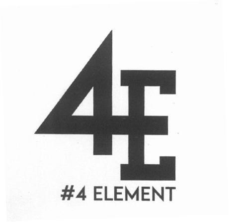 Nhãn hiệu 4E #4 ELEMENT  của Công ty TNHH YAME VN, số đơn 4-2019-32295