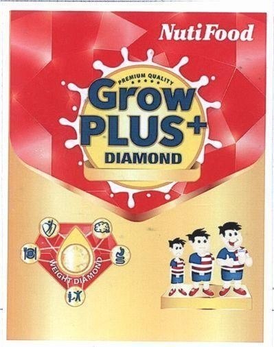 Grow PLUS + DIAMOND NutiFood WEIGHT DIAMOND PREMIUM QUALITY 