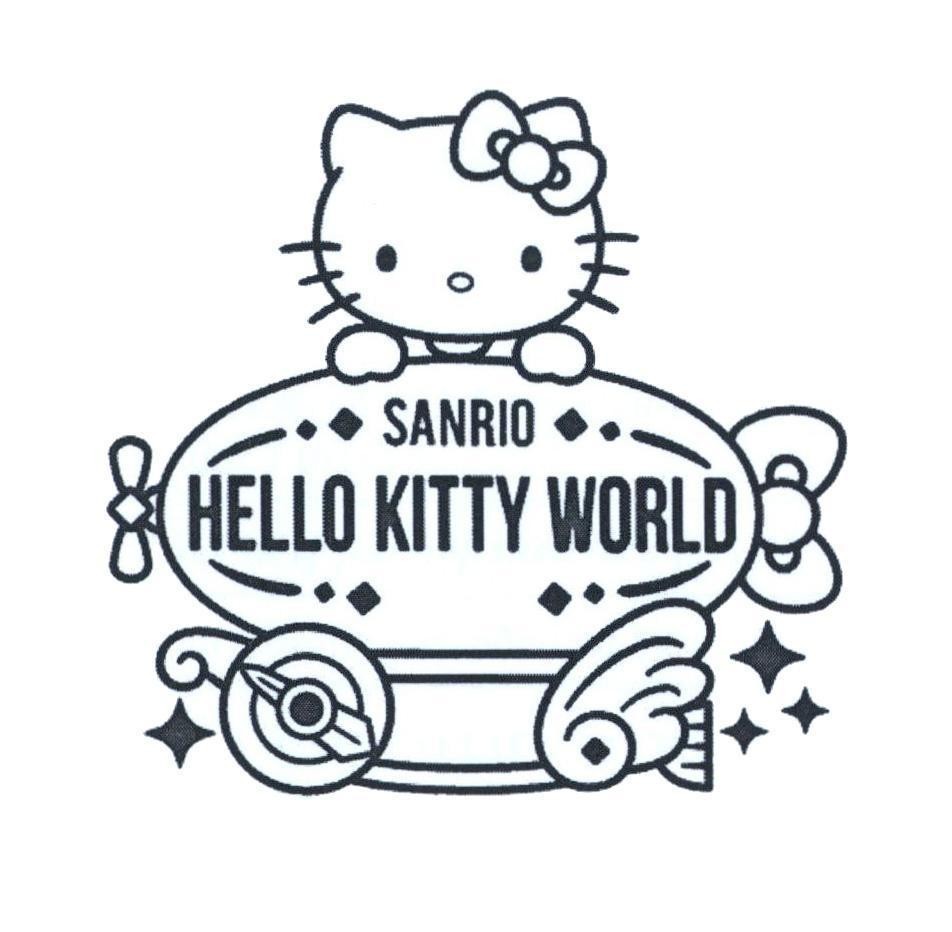 Nhãn hiệu SANRIO HELLO KITTY WORLD  của Sanrio Company, Ltd., số đơn 4-2019-35118