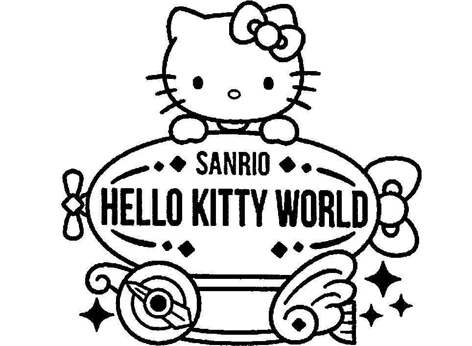 Nhãn hiệu SANRIO HELLO KITTY WORLD  của Sanrio Company, Ltd., số đơn 4-2019-35125