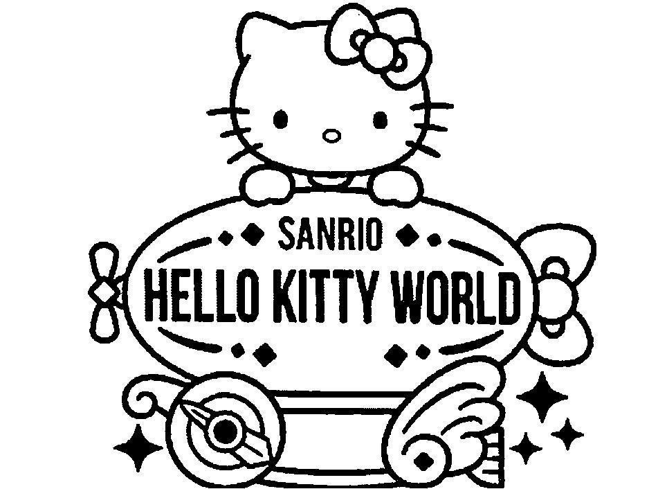 Nhãn hiệu SANRIO HELLO KITTY WORLD  của Sanrio Company, Ltd., số đơn 4-2019-35126