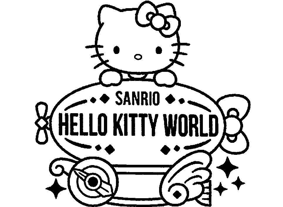 Nhãn hiệu SANRIO HELLO KITTY WORLD  của Sanrio Company, Ltd., số đơn 4-2019-35127