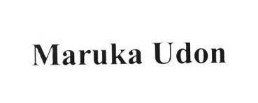 Nhãn hiệu Maruka Udon  của Công ty cổ phần BMC Vĩnh Phúc, số đơn 4-2019-36597