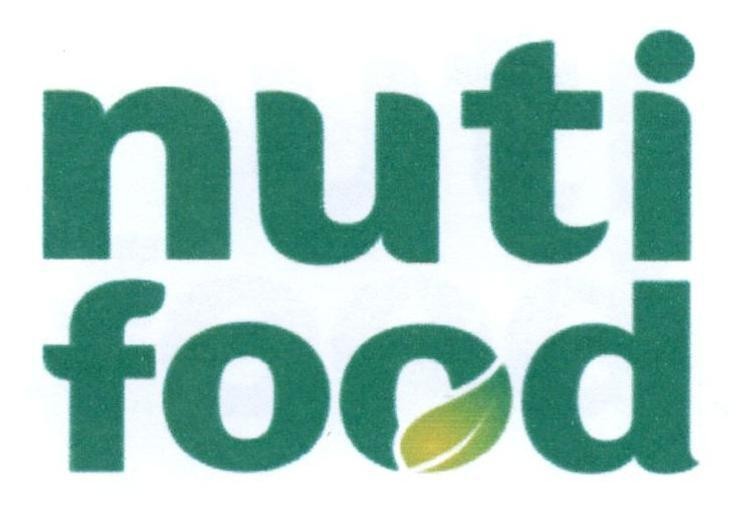 Nhãn hiệu nuti food  của Công ty cổ phần thực phẩm dinh dưỡng NUTIFOOD, số đơn 4-2019-37243