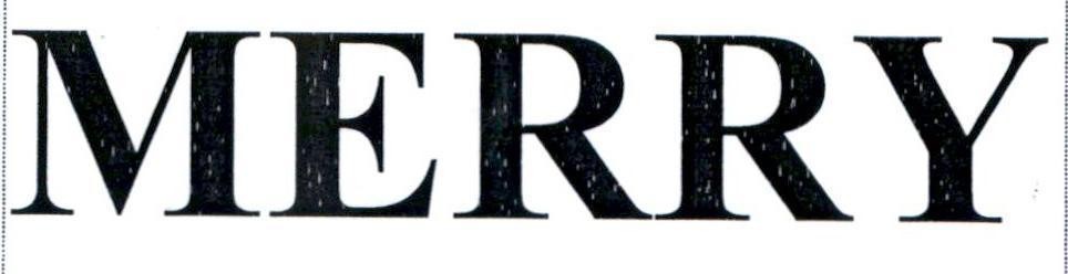 Nhãn hiệu MERRY  của Công ty TNHH sản xuất thương mại hóa mỹ phẩm Mỹ Hảo, số đơn 4-2019-43457