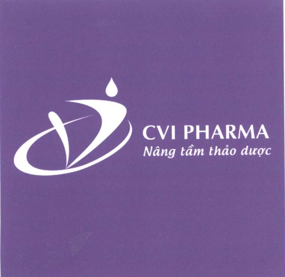 Nhãn hiệu C V I CVI PHARMA Nâng tầm thảo dược  của Công ty cổ phần dược mỹ phẩm CVI, số đơn 4-2019-43936