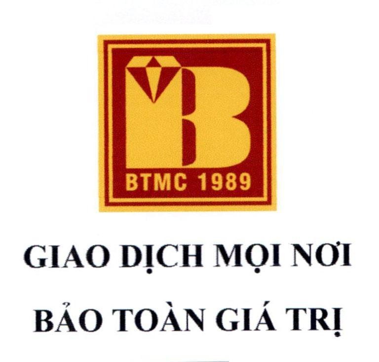 B BTMC 1989 Giao Dịch Mọi Nơi Bảo Toàn Giá Trị 