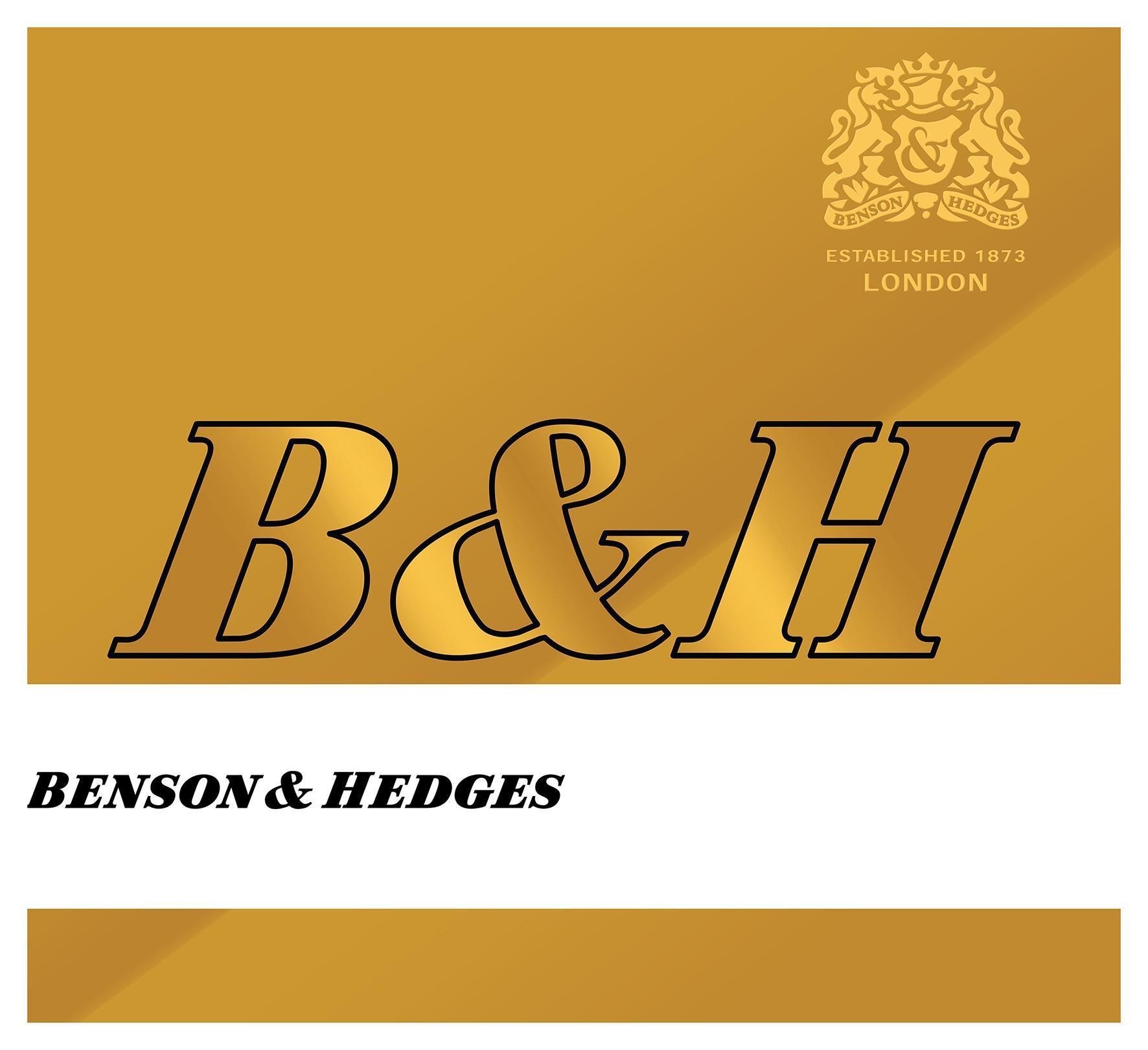 BENSON & HEDGES B&H ESTABLISHED 1873 LONDON 