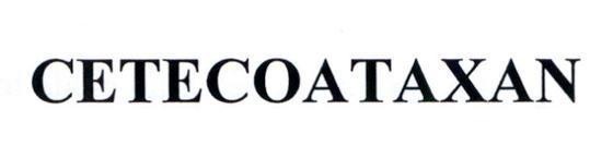 Nhãn hiệu CETECOATAXAN  của Công ty cổ phần dược Trung Ương 3, số đơn 4-2019-52903