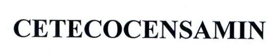 Nhãn hiệu CETECOCENSAMIN  của Công ty cổ phần dược Trung Ương 3, số đơn 4-2019-52905