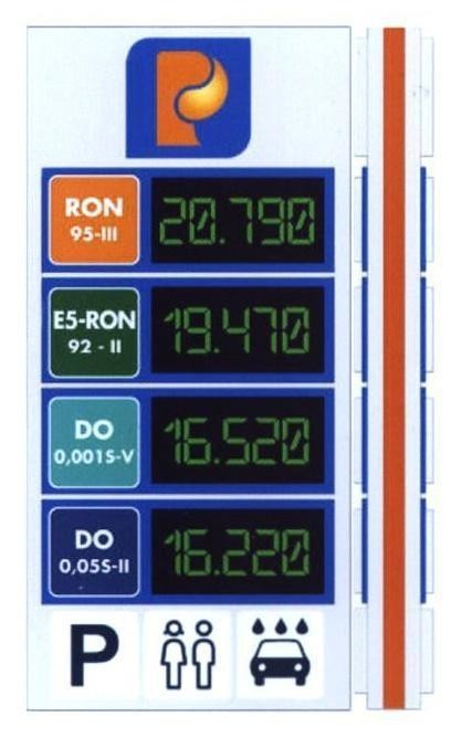 P RON 95-III E5-RON 92-II DO 0,001S-V DO 0,05S-II 