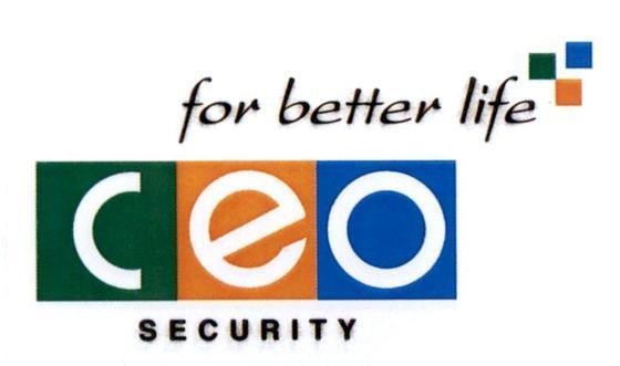 c e o SECURITY for better life 