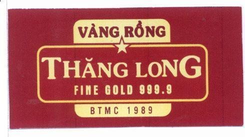 Thăng Long Vàng Rồng FINE GOLD 999.9 BTMC 1989 