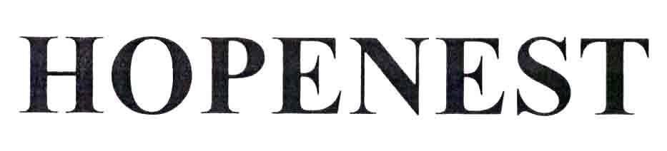 Trademark HOPENEST  of Nguyễn Tú Anh, application No 4-2020-04075