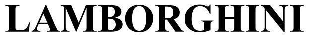 LAMBORGHINI 
