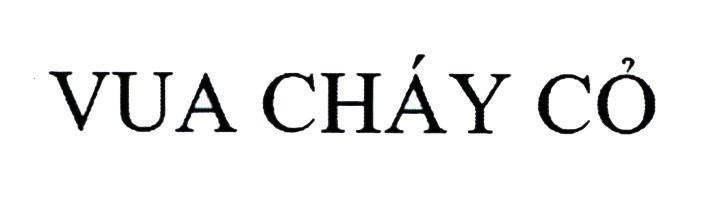 Trademark Vua Cháy Cỏ  of Công ty TNHH Tập đoàn Organic Pharma, application No 4-2020-10349