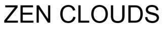Trademark ZEN CLOUDS  of Starbucks Corporation, application No 4-2020-14675