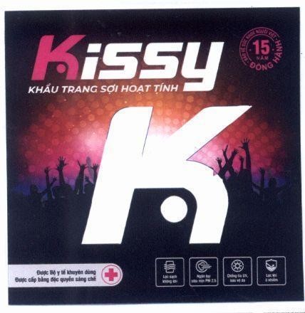 K KiSSY Khẩu Trang Sợi Hoạt Tính 15 Năm Đồng Hành Bảo Vệ Sức Khỏe Người Việt Được Bộ y tế khuyên dùng 