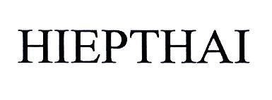 Trademark HIEPTHAI  of Công ty TNHH Tập đoàn Organic Pharma, application No 4-2020-15184