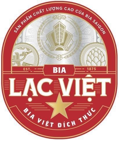 Nhãn hiệu BIA Lạc Việt Bia Việt đích thực Sản phẩm chất lượng cao của BIA SAIGON  của Tổng công ty cổ phần Bia - Rượu - Nước giải khát Sài Gòn, số đơn 4-2020-16829