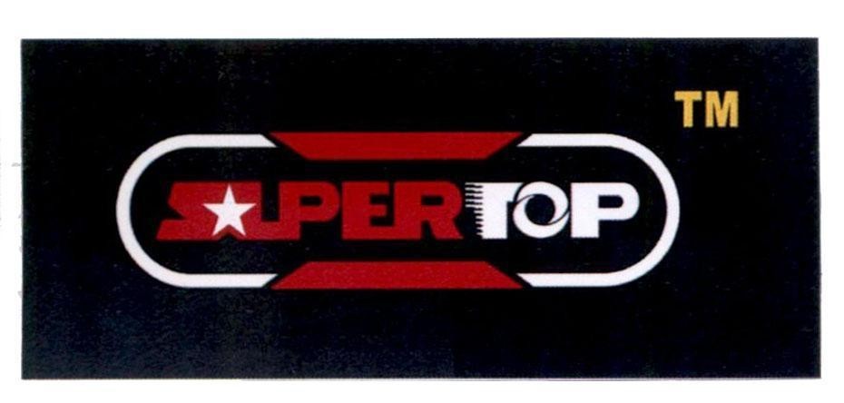 Nhãn hiệu SUPERTOP TM  của Công ty TNHH dầu nhớt Eurotek Việt Nam, số đơn 4-2020-18433