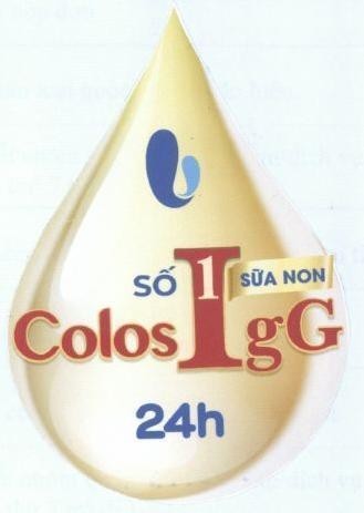 Nhãn hiệu ColosIgG Số 1 Sữa Non 24h  của Công ty cổ phần sữa VITADAIRY Việt Nam, số đơn 4-2020-20139