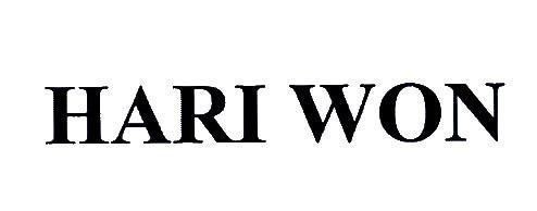 Trademark HARI WON  of Công ty TNHH một thành viên sản xuất thương mại mỹ phẩm Seven Nine, application No 4-2020-21446