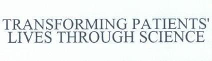 Nhãn hiệu TRANSFORMING PATIENTS' LIVES THROUGH SCIENCE  của BRISTOL-MYERS SQUIBB COMPANY, a Delaware Corporation, số đơn 4-2020-22106