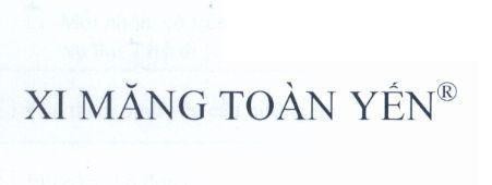 Nhãn hiệu Xi Măng Toàn Yến  của Công ty trách nhiệm hữu hạn một thành viên Toàn Yến Bắc Giang, số đơn 4-2020-22555