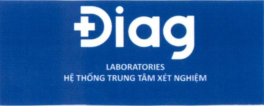 Nhãn hiệu Điag LABORATORIES Hệ Thống Trung Tâm Xét Nghiệm  của Công ty TNHH LAB GROUP INTERNATIONAL Việt Nam, số đơn 4-2020-28295