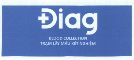 Nhãn hiệu Điag BLOOD COLLECTION Trạm Lấy Máu Xét Nghiệm  của Công ty TNHH LAB GROUP INTERNATIONAL Việt Nam, số đơn 4-2020-28302