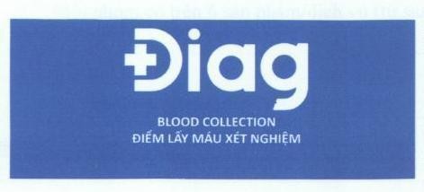 Nhãn hiệu Điag BLOOD COLLECTION Điểm Lấy Máu Xét Nghiệm  của Công ty TNHH LAB GROUP INTERNATIONAL Việt Nam, số đơn 4-2020-28303
