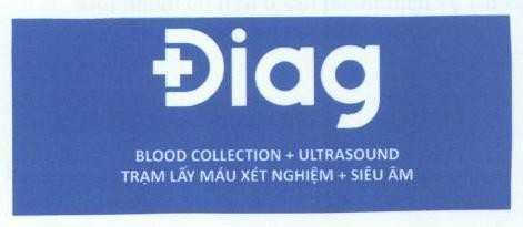 Nhãn hiệu Điag BLOOD COLLECTION + ULTRASOUND Trạm Lấy Máu Xét Nghiệm + Siêu Âm  của Công ty TNHH LAB GROUP INTERNATIONAL Việt Nam, số đơn 4-2020-28304