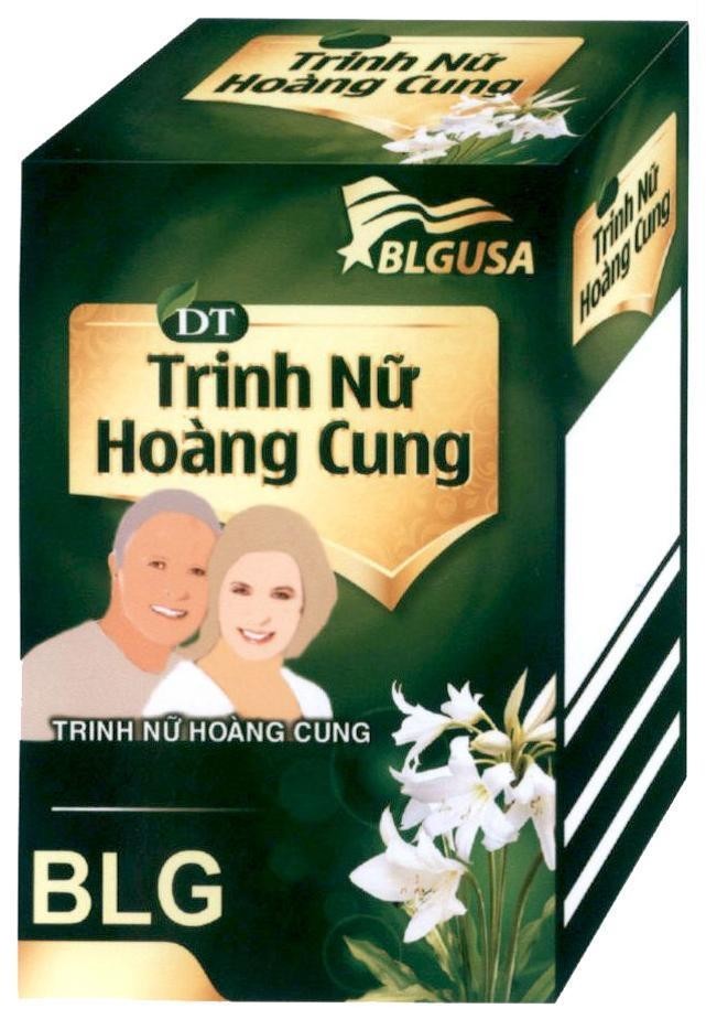 Công ty cổ phần thương mại và dược phẩm Trường An的BLGUSA DT Trinh Nữ Hoàng Cung Trinh Nữ Hoàng Cung BLG 品牌, 申请号 4-2020-33430
