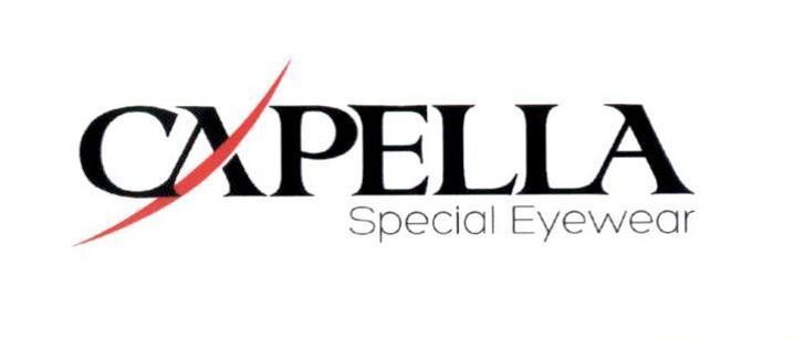 Nhãn hiệu CAPELLA Special Eyewear  của Công ty TNHH đầu tư Fano, số đơn 4-2020-33596