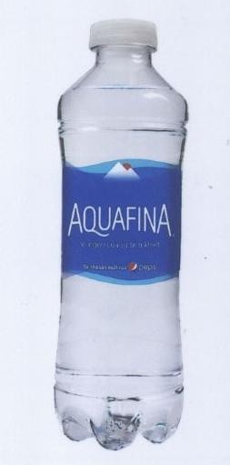 Nhãn hiệu AQUAFINA vị ngon của sự tinh khiết Từ nhà sản xuất của pepsi  của PepsiCo, Inc., số đơn 4-2020-34203