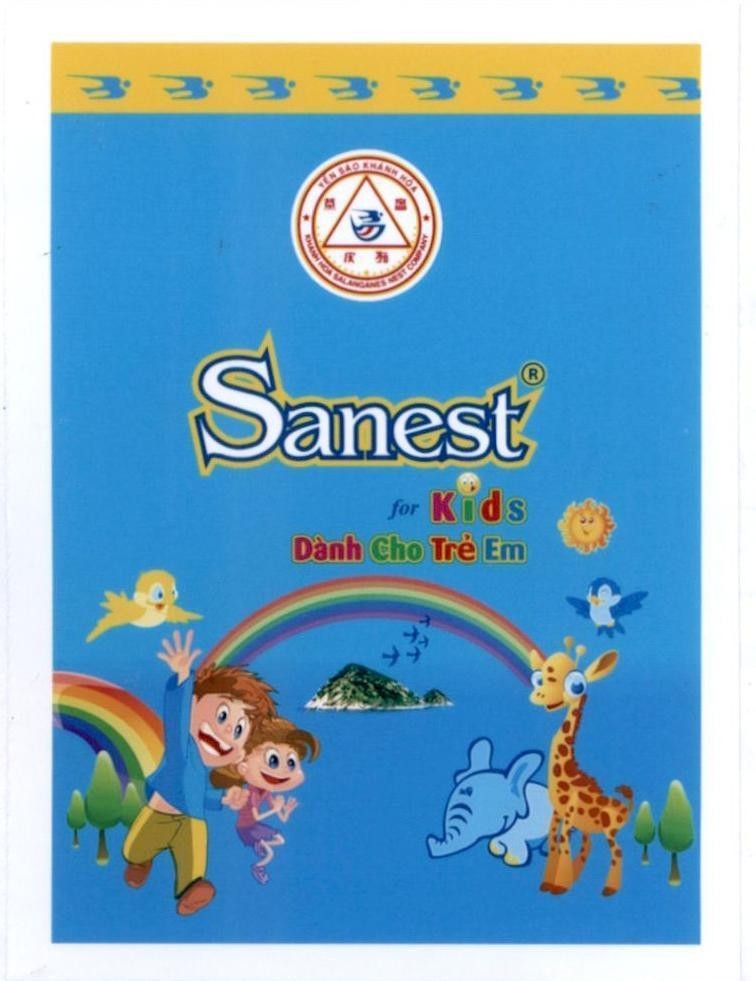 Yến sào Khánh Hòa KHANH HOA SALANGANES NEST COMPANY Sanest for Kids Dành Cho Trẻ Em 