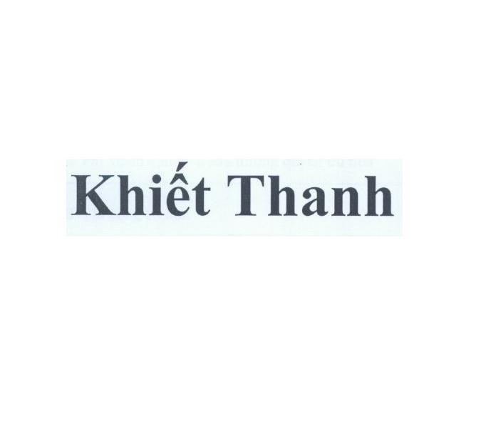 Nhãn hiệu Khiết Thanh  của Công ty trách nhiệm hữu hạn dược phẩm á Âu, số đơn 4-2020-37607