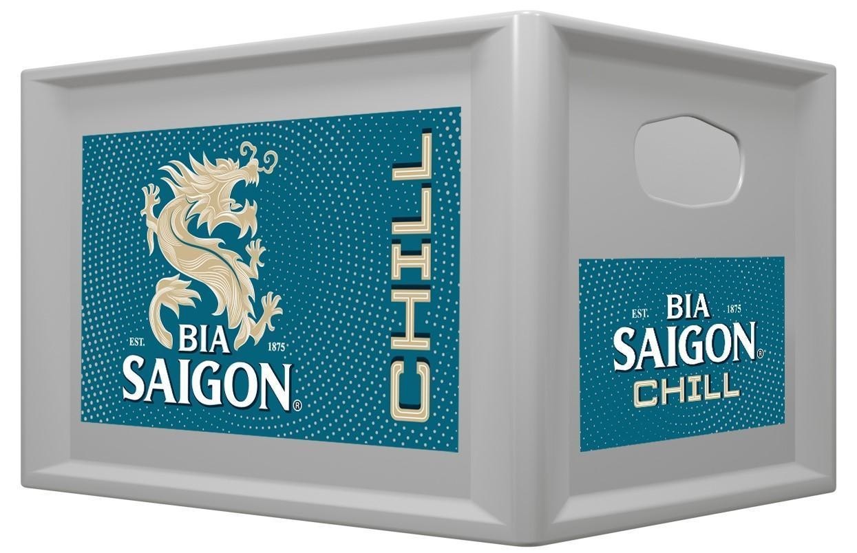 Nhãn hiệu BIA SAIGON CHILL EST. 1875  của Tổng công ty cổ phần Bia - Rượu - Nước giải khát Sài Gòn, số đơn 4-2020-38333