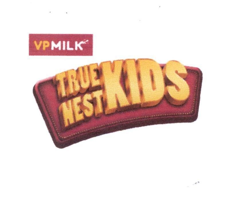 Nhãn hiệu VPMILK TRUE NEST KIDS  của Công ty cổ phần sữa chuyên nghiệp Việt Nam, số đơn 4-2020-38486