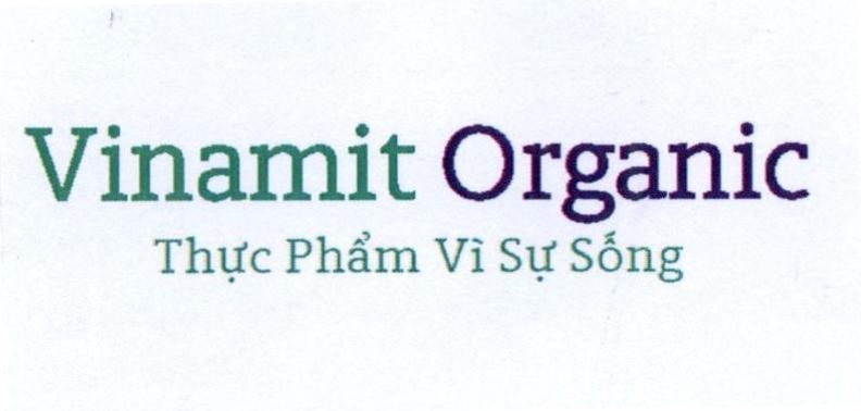 Nhãn hiệu Vinamit Organic Thực Phẩm Vì Sự Sống  của Công ty cổ phần VI NA MIT, số đơn 4-2020-40177