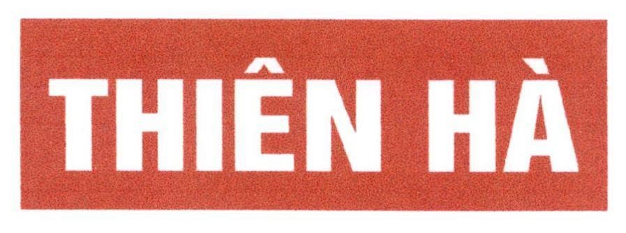 Nhãn hiệu THIÊN HÀ  của Công ty cổ phần đào tạo quốc tế Ca Li, số đơn 4-2020-41432